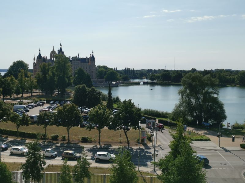 Parkplatz in Schwerin